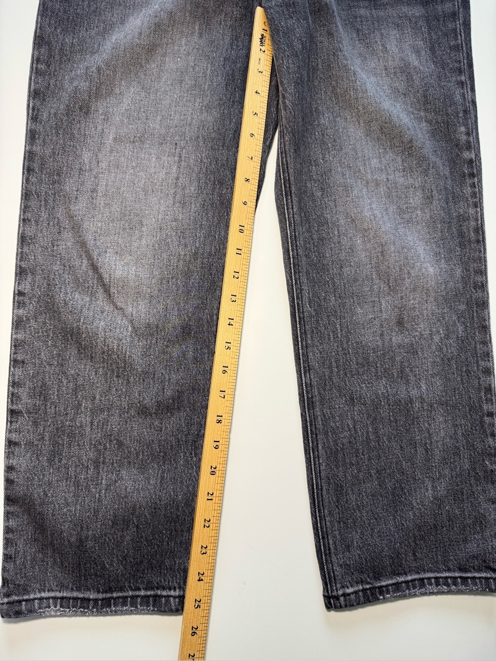 Marine Layer Charlie Denim Straight Leg Pant Denim Jeans Women’s size 12 - Picture 8 of 13